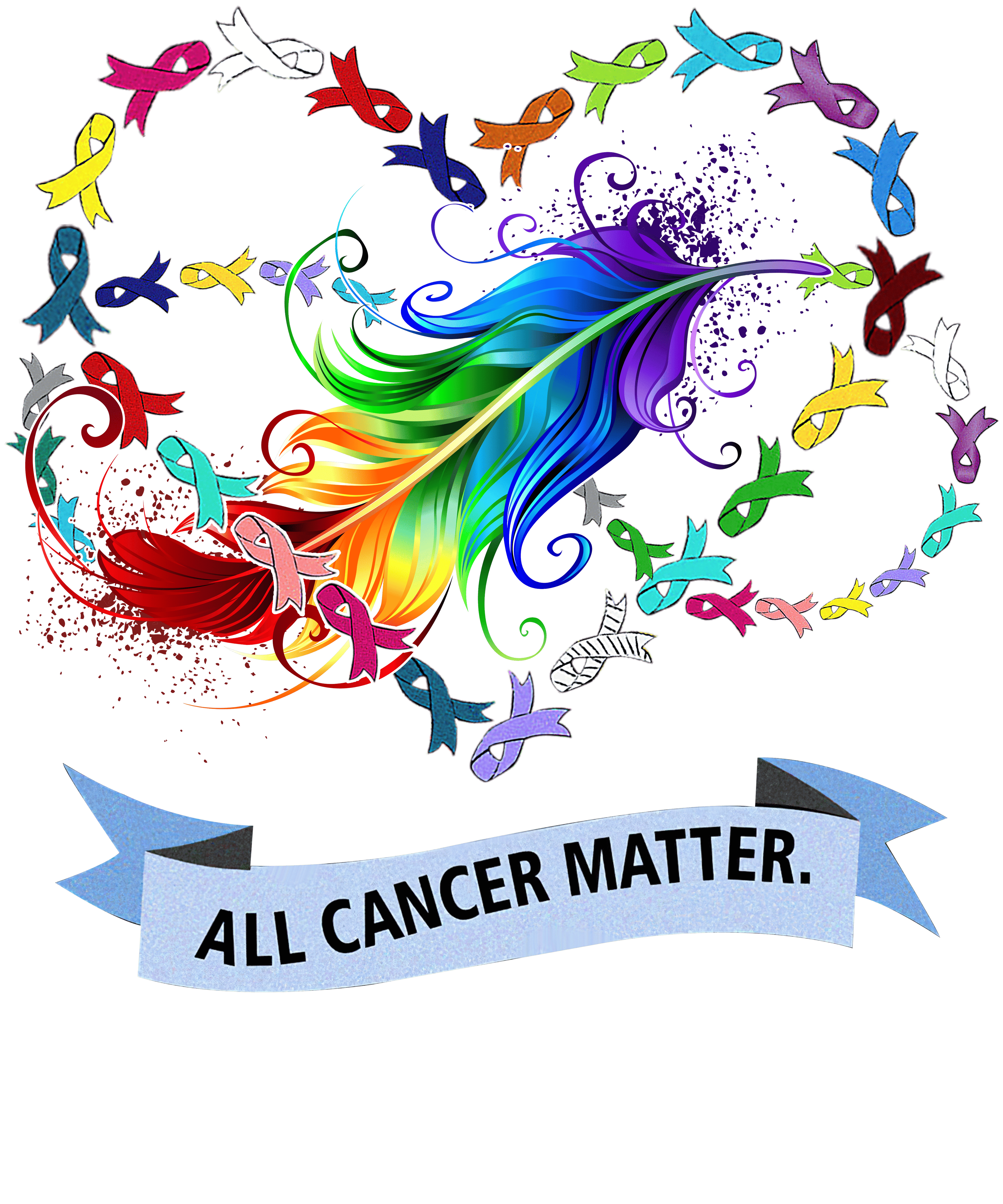 All Cancer Matter - 1059 - Placed on your shirt of choice