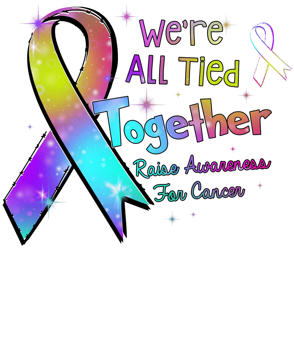 We're all tied together - 1063- Placed on your shirt of choice