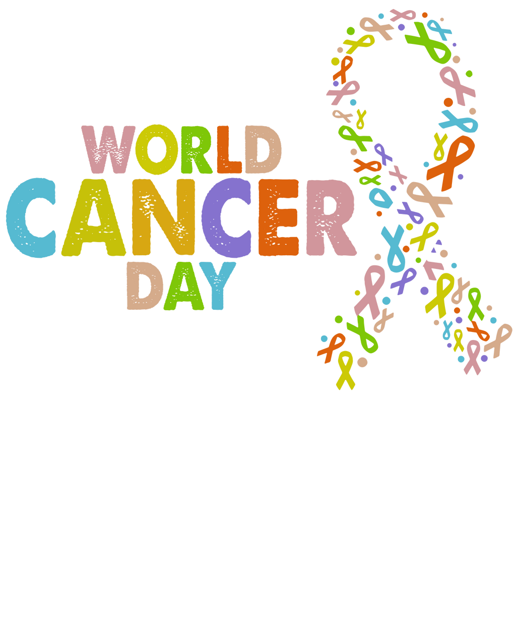 World Cancer Day - 1080- Placed on your shirt of choice