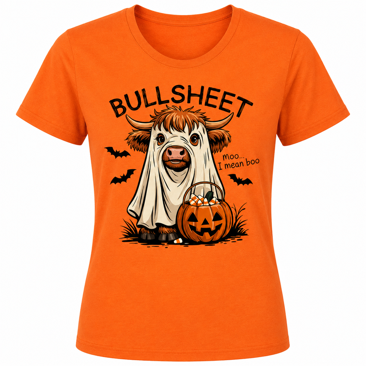Bullsheet Cow and Pumpkin - 1088
