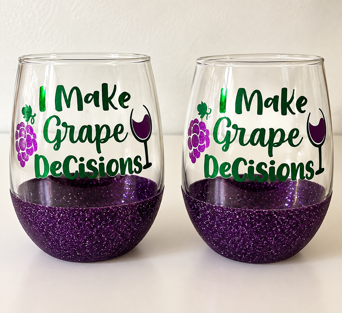 🍷 Personalized Stemless Wine Glass