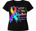 We're all tied together - 1063- Placed on your shirt of choice