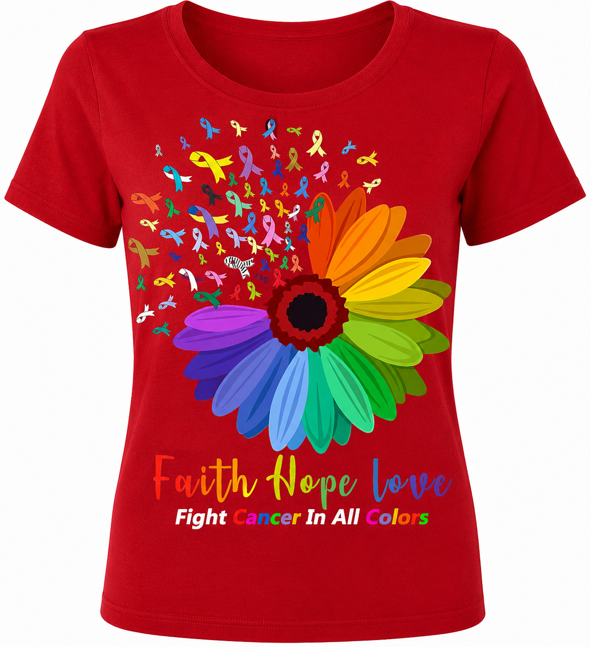 Faith Hope Love - 1073- Placed on your shirt of choice