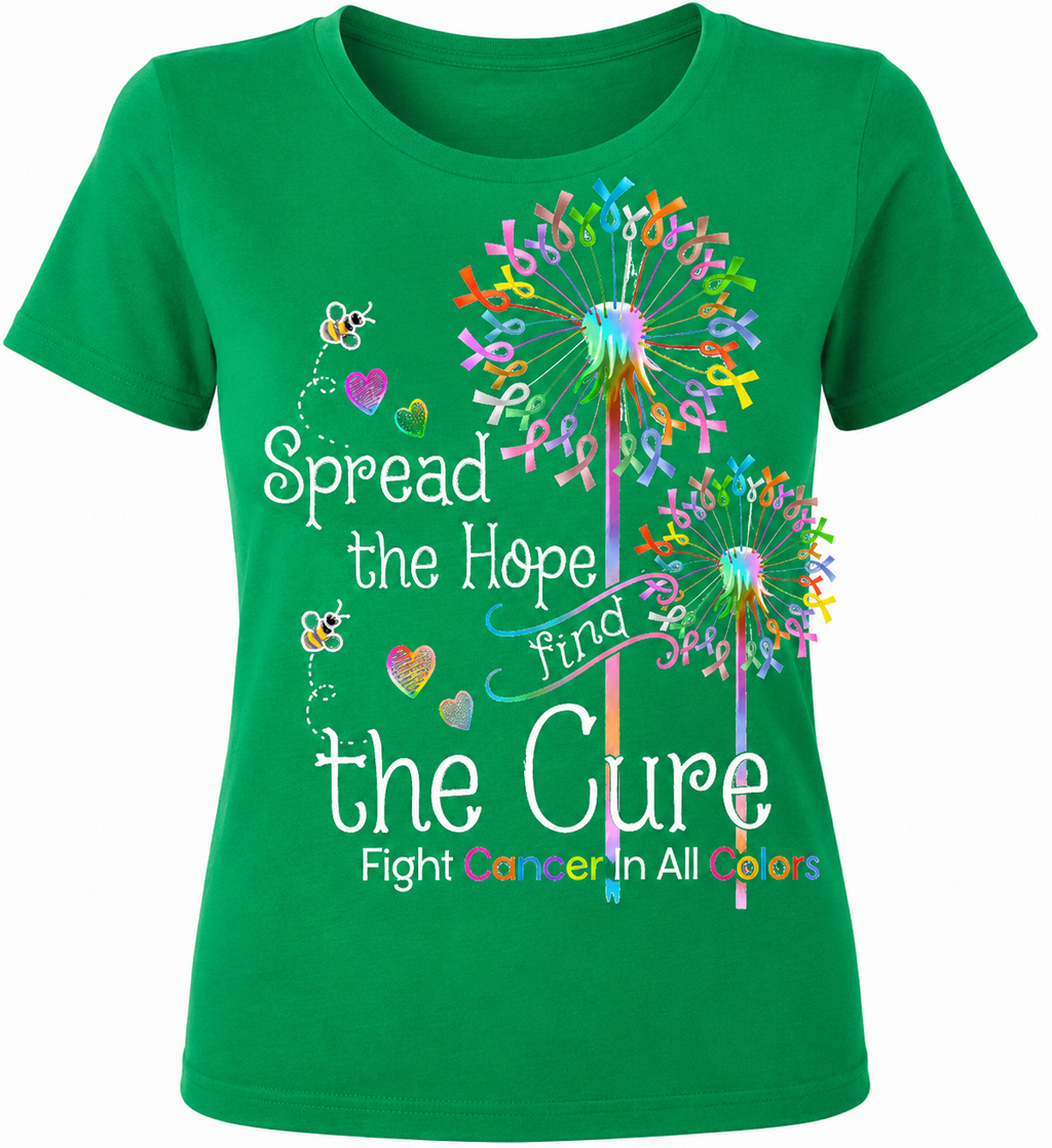 Find the Cure - 1076- Placed on your shirt of choice