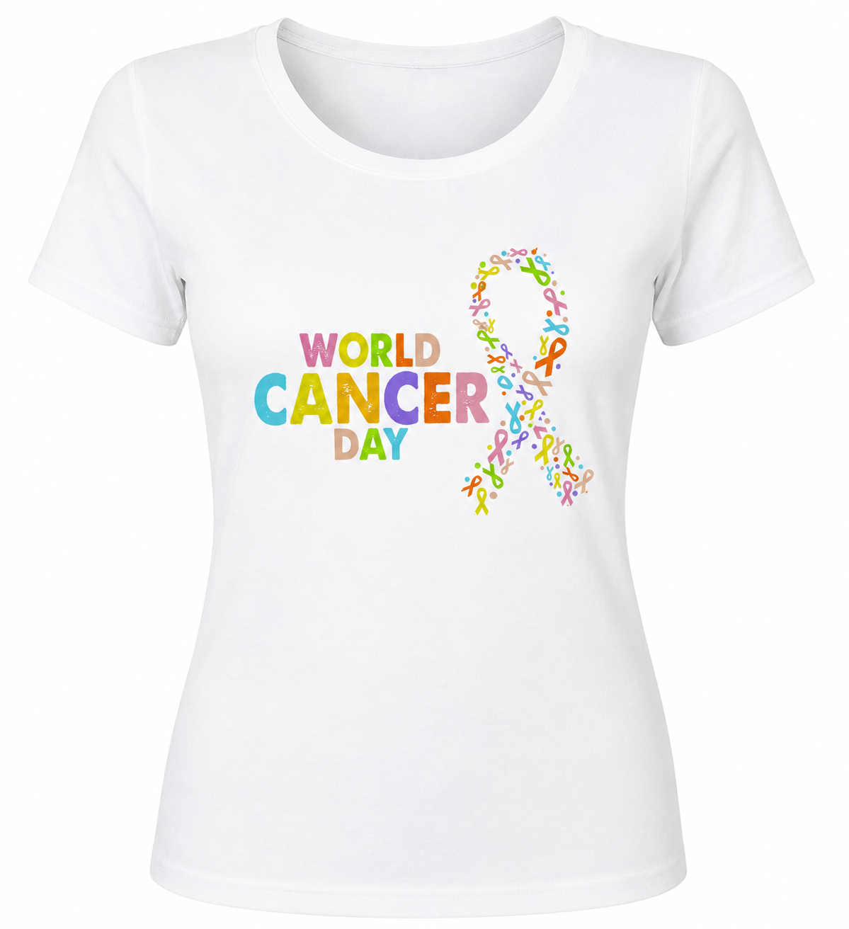 World Cancer Day - 1080- Placed on your shirt of choice