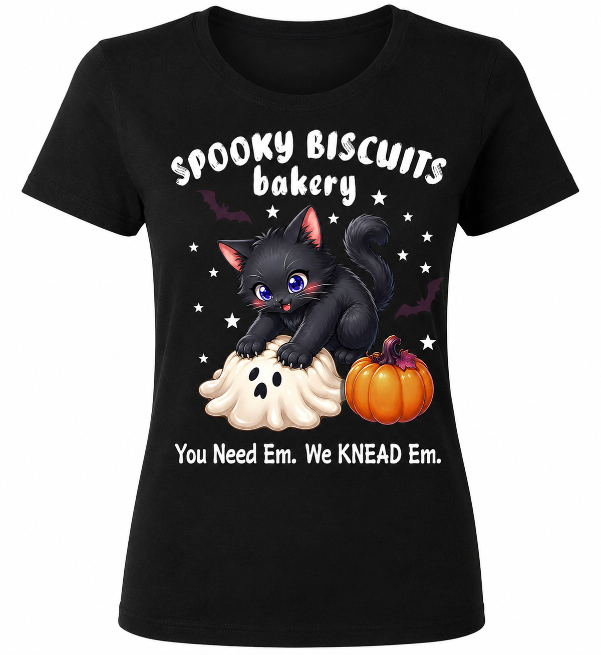 Spooky Biscuits Bakery - Specify Black or White in DTF- 1082