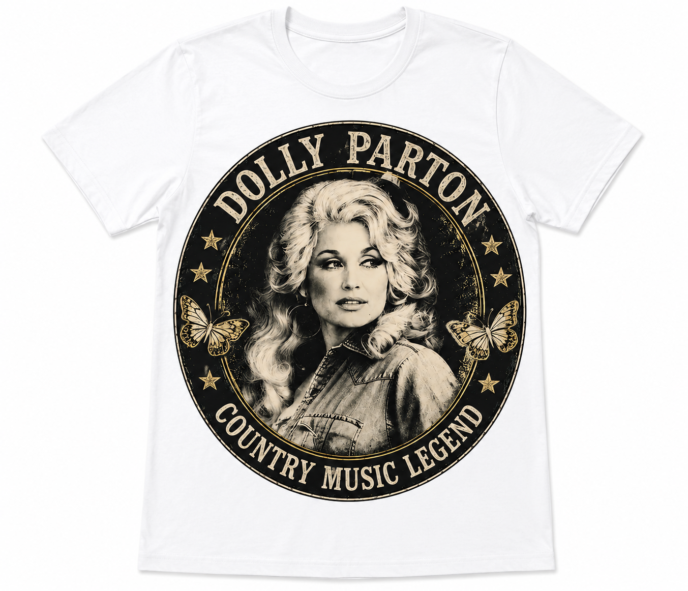 Dolly Parton, Country Music Legend, SS T-shirt - 1023
