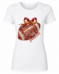 Glitter Football with Bow Game Day - 1052