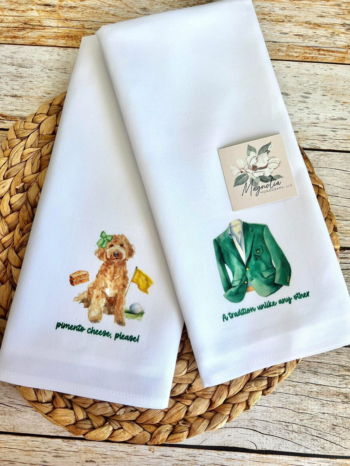 Personalized Kitchen Tea Towel