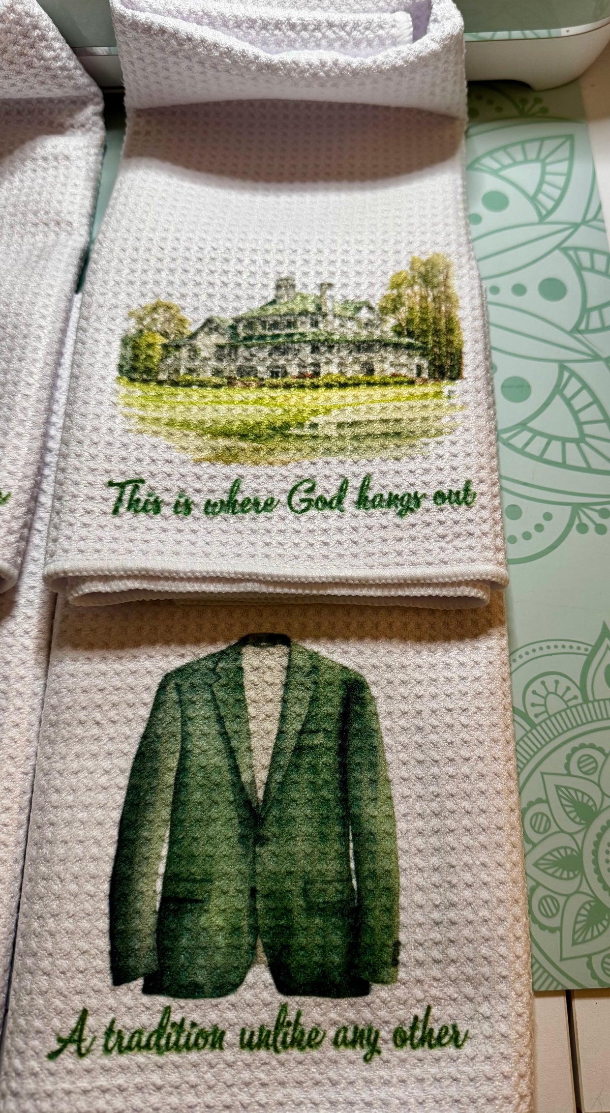 Personalized Kitchen Tea Towel