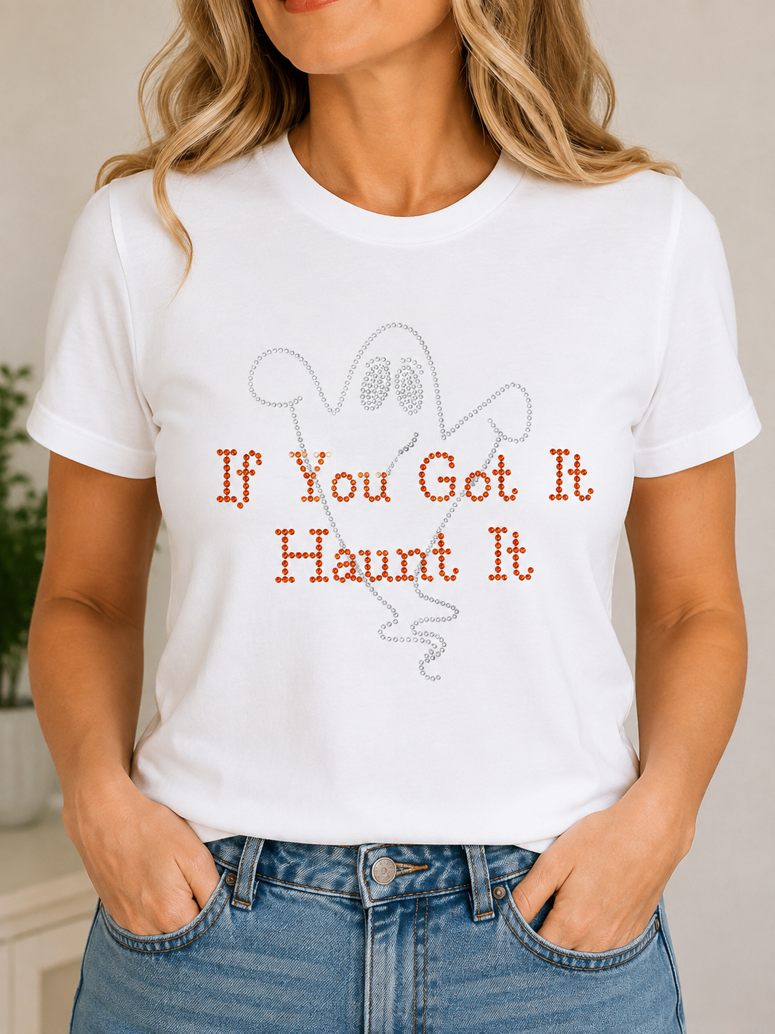 If you got it haunt it, Blingy, Rhinestones - 1011