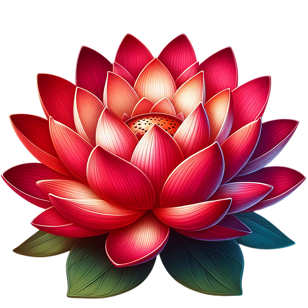 Floral Lotus Car Coasters – Set of 2 – 28 Designs