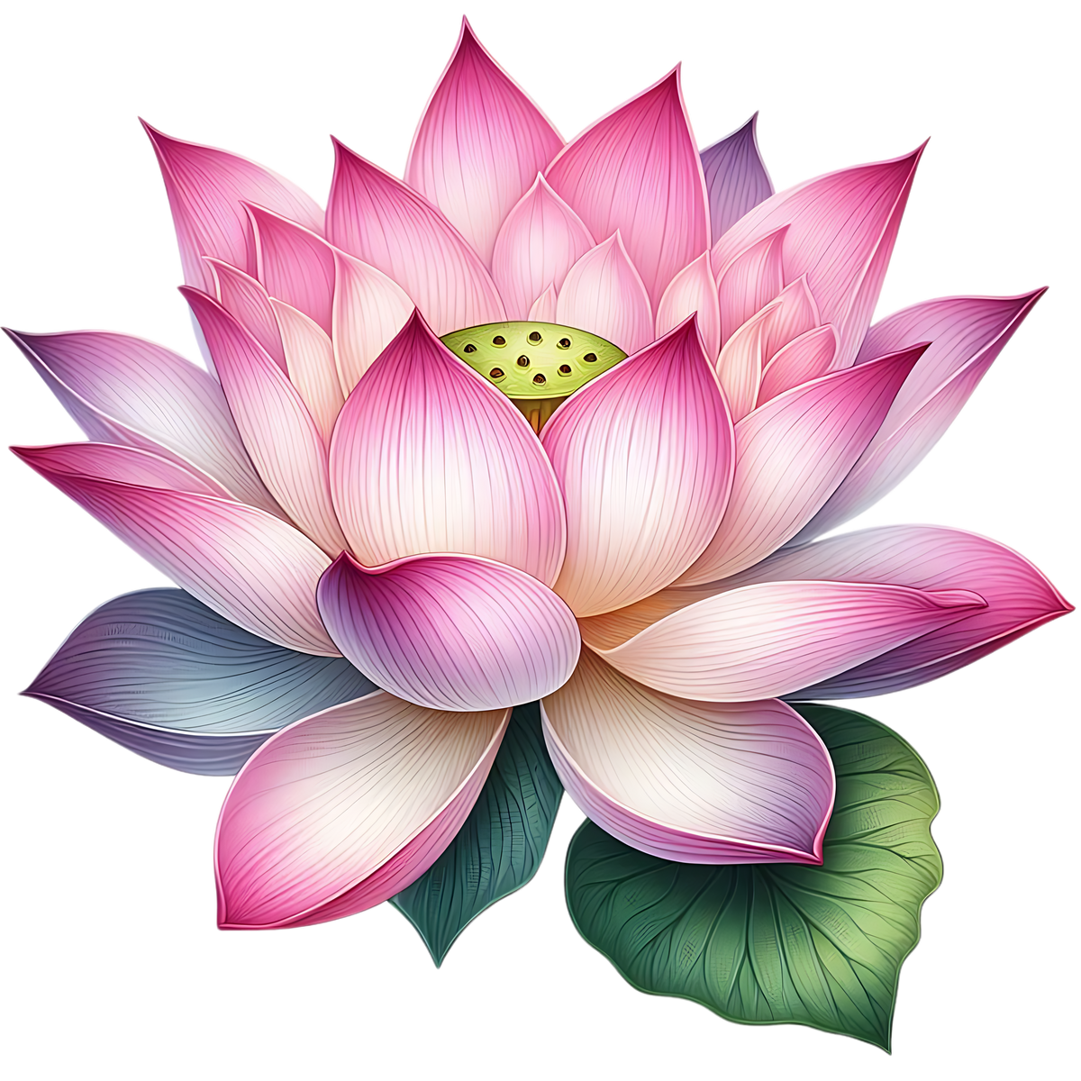 Floral Lotus Car Coasters – Set of 2 – 28 Designs