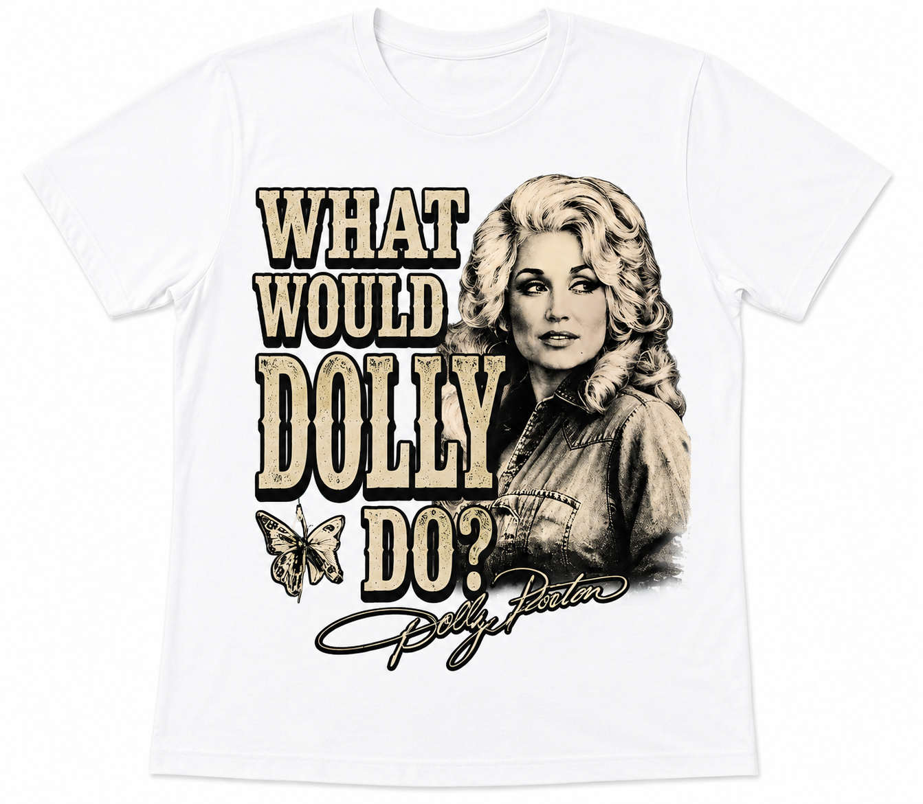 What would Dolly do?, SS T-shirt - 1031