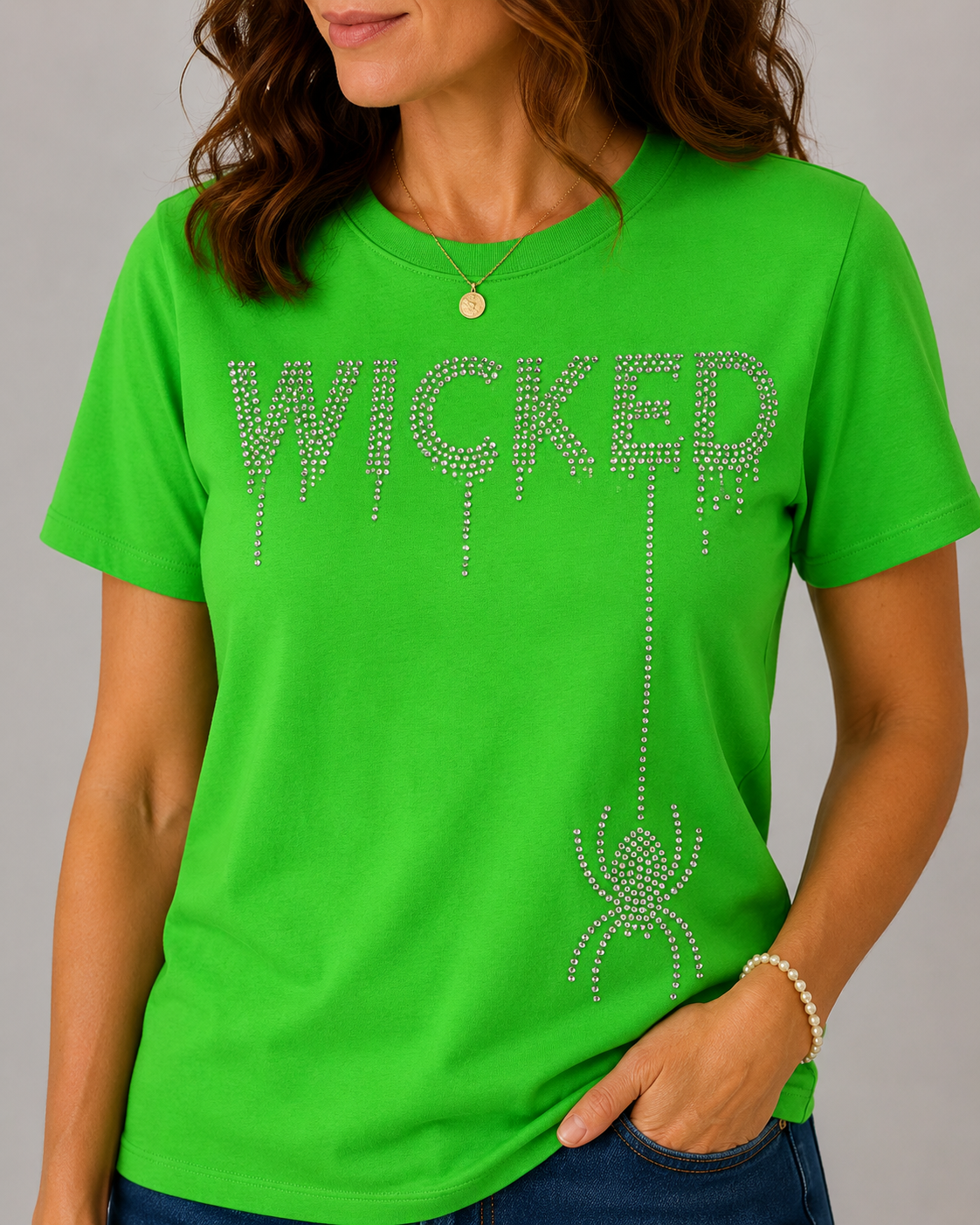 Wicked Spider, Blingy, Rhinestones - 1013