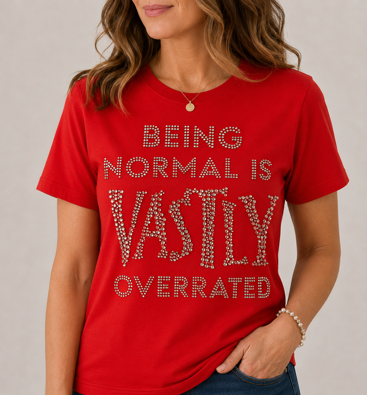 Being normal is vastly overrated, Blingy, Rhinestones - 1023