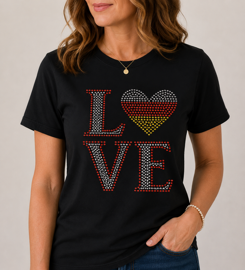 Candy Corn Love Blingy, Rhinestones - 1003