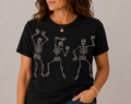 Dancing Skeletons, Blingy, Rhinestones - 1012