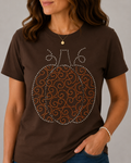 Lacy pumpkin , Blingy, Rhinestones - 1018
