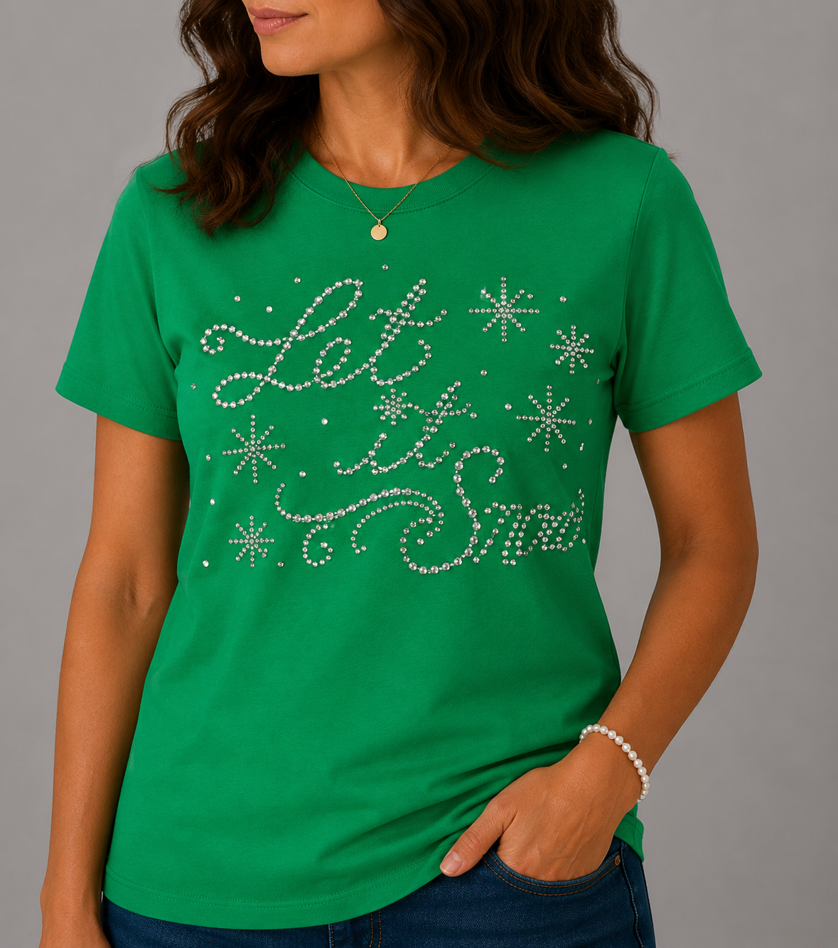 Let it Snow, Blingy, Rhinestones - 1049